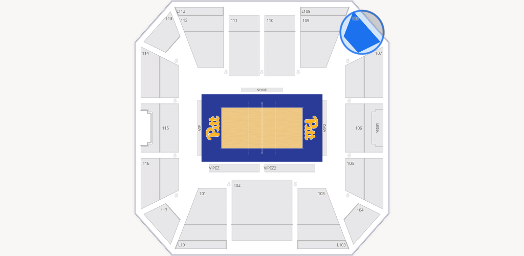 Victory Heights Arena and Sports Performance Center Seating Chart