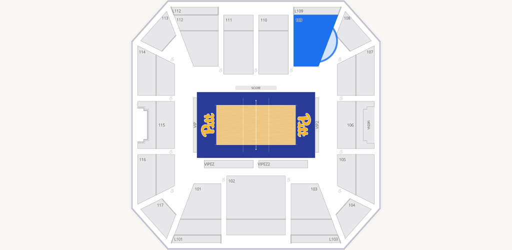 Victory Heights Arena and Sports Performance Center Seating Chart