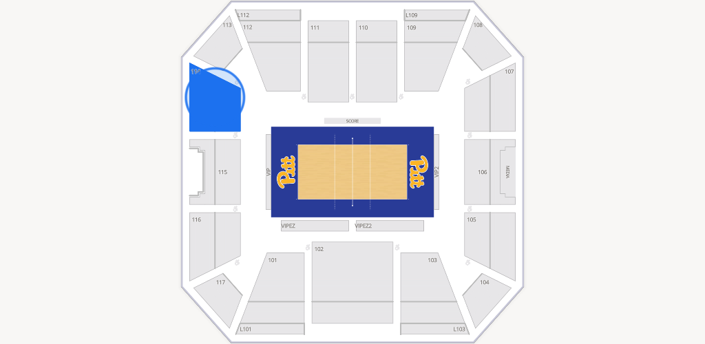 Victory Heights Arena and Sports Performance Center Seating Chart