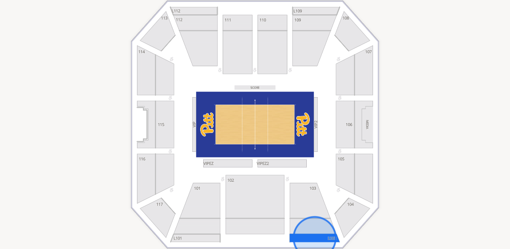 Victory Heights Arena and Sports Performance Center Seating Chart