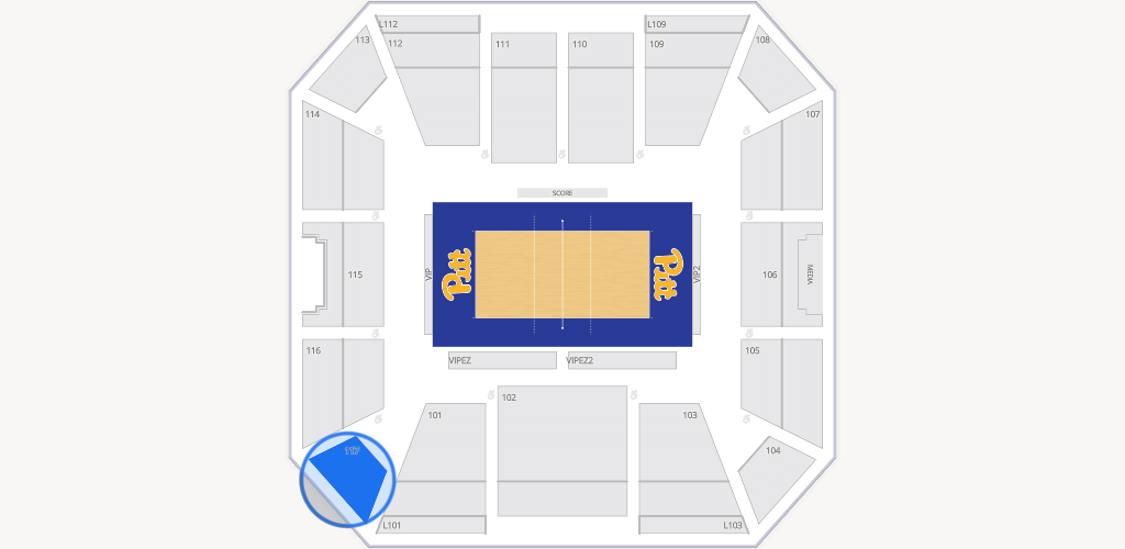 Victory Heights Arena and Sports Performance Center Seating Chart