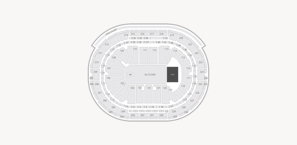Videotron Centre Seating Chart