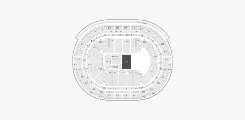 Videotron Centre Seating Chart