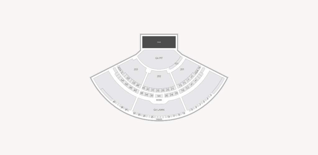 Vina Robles Amphitheatre Seating Chart