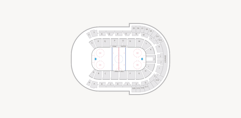 VisitLethbridge.com Arena Seating Chart