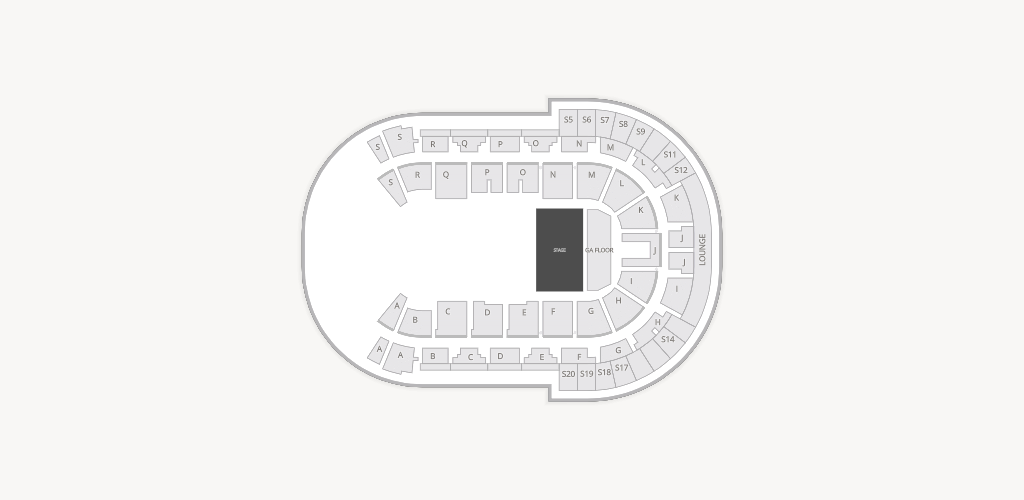 VisitLethbridge.com Arena Seating Chart