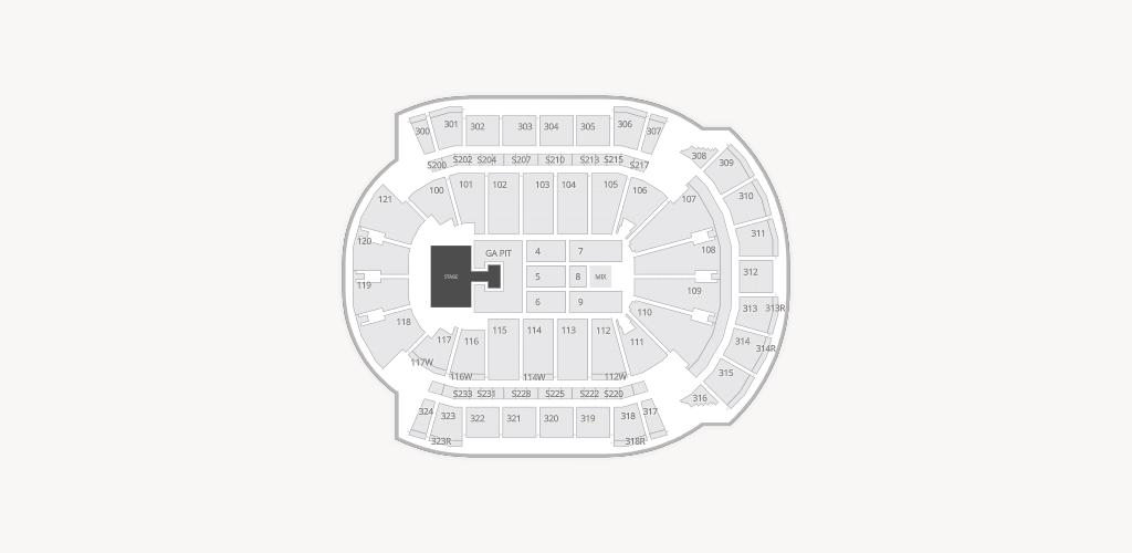 VyStar Veterans Memorial Arena Seating Chart