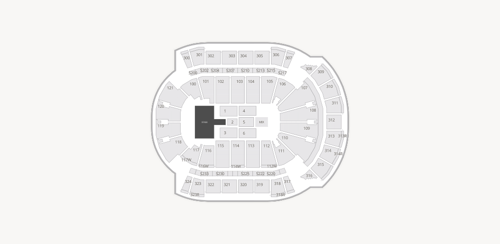 VyStar Veterans Memorial Arena Seating Chart