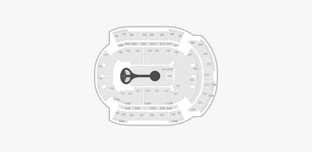 VyStar Veterans Memorial Arena Seating Chart