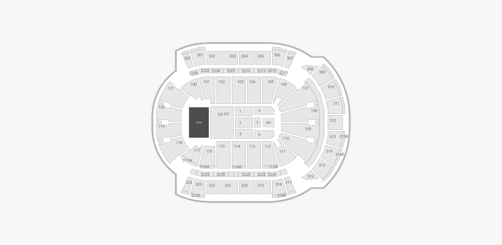 VyStar Veterans Memorial Arena Seating Chart