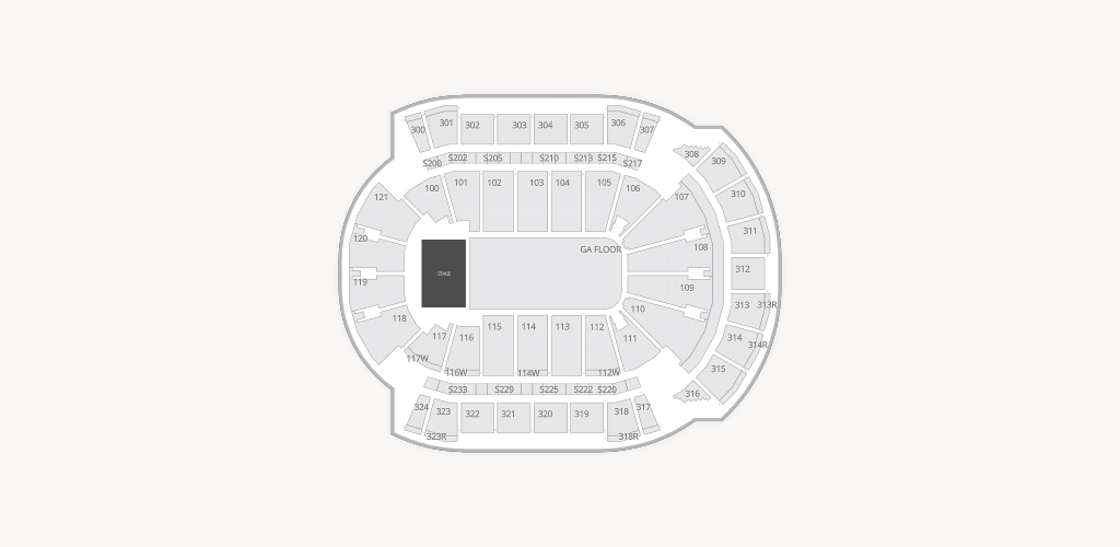 VyStar Veterans Memorial Arena Seating Chart