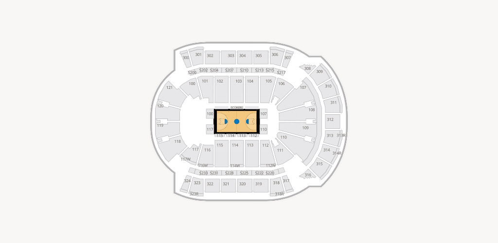 VyStar Veterans Memorial Arena Seating Chart