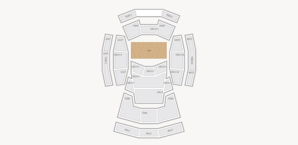 Walt Disney Concert Hall Seating Chart