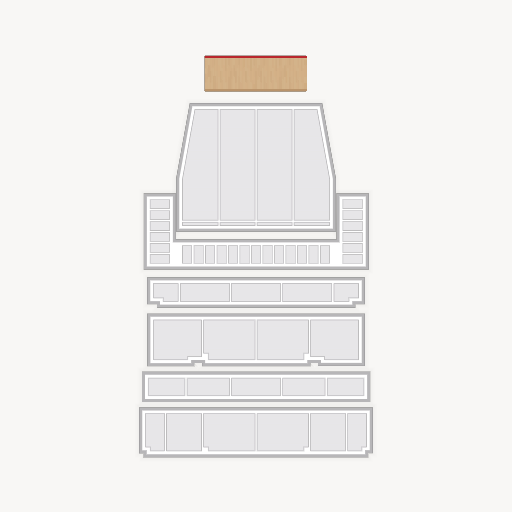 War Memorial Opera House seating chart