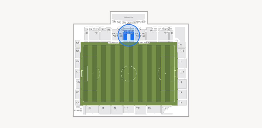 Weidner Field Seating Chart