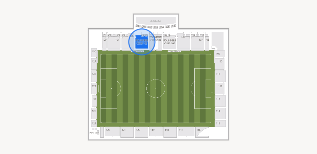 Weidner Field Seating Chart