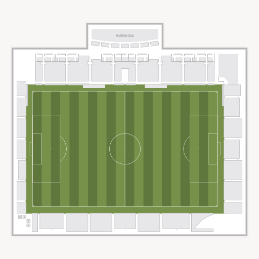 Weidner Field seating chart