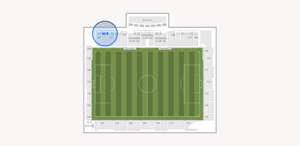 Weidner Field Seating Chart