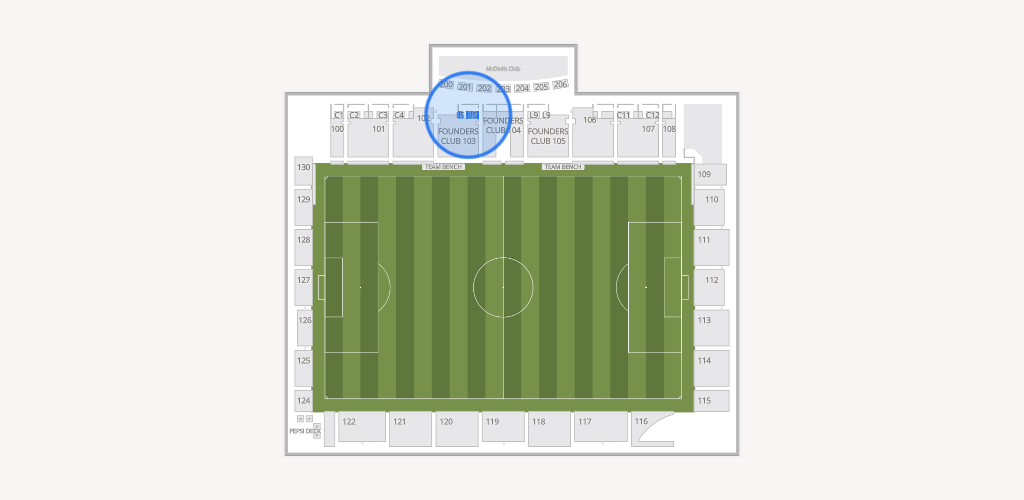 Weidner Field Seating Chart