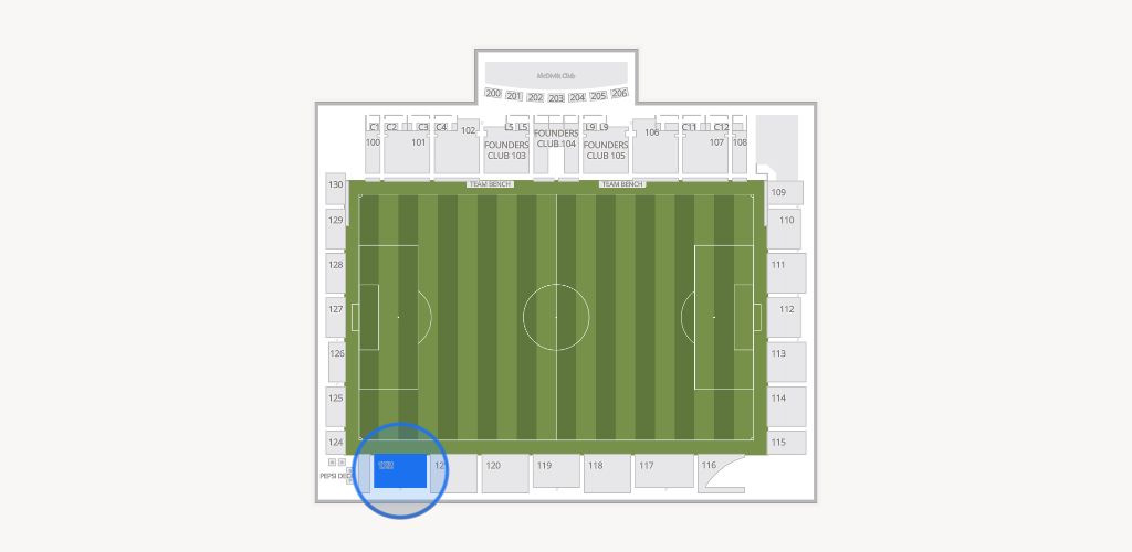 Weidner Field Seating Chart