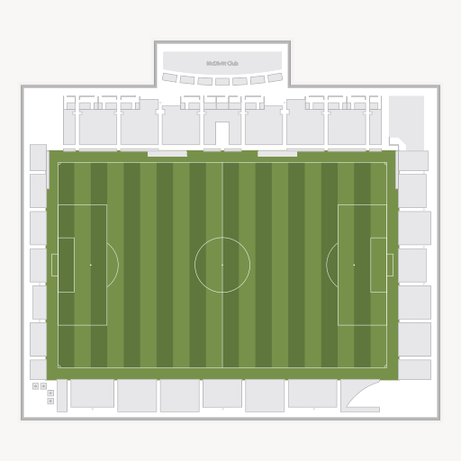 Weidner Field seating chart
