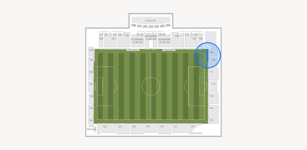 Weidner Field Seating Chart