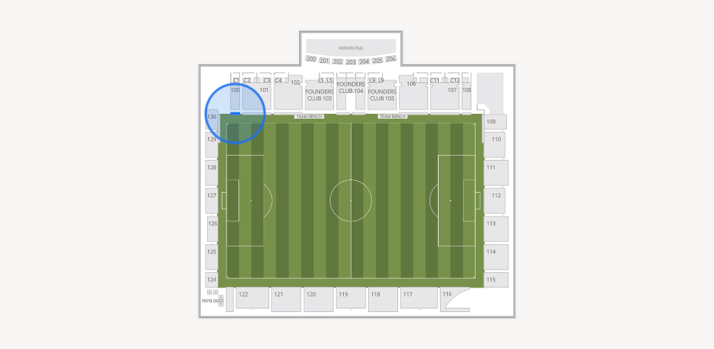 Weidner Field Seating Chart