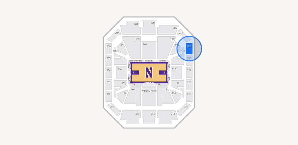 Welsh-Ryan Arena Seating Chart