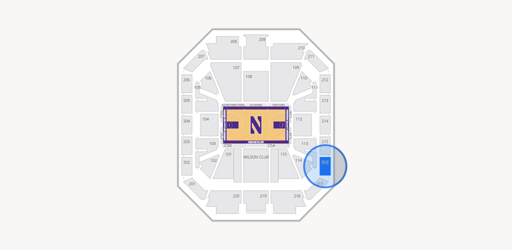 Welsh-Ryan Arena Seating Chart
