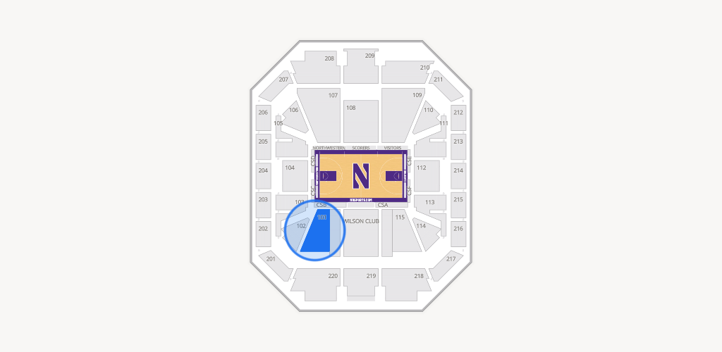Welsh-Ryan Arena Seating Chart