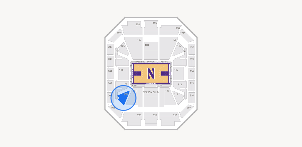 Welsh-Ryan Arena Seating Chart