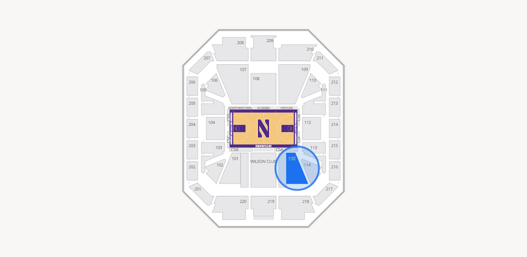 Welsh-Ryan Arena Seating Chart