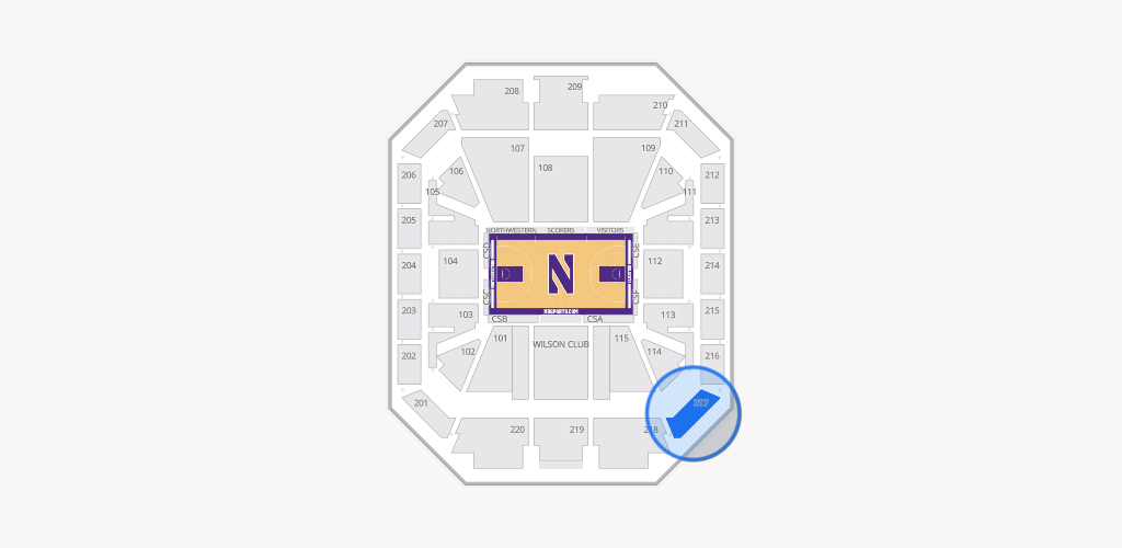 Welsh-Ryan Arena Seating Chart