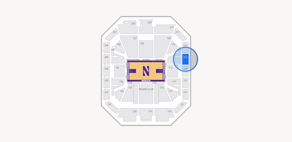 Welsh-Ryan Arena Seating Chart