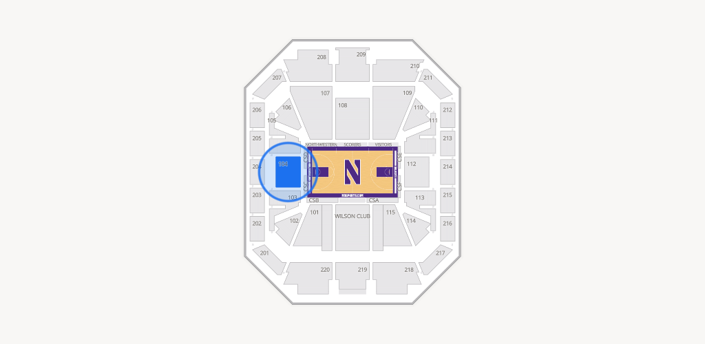 Welsh-Ryan Arena Seating Chart