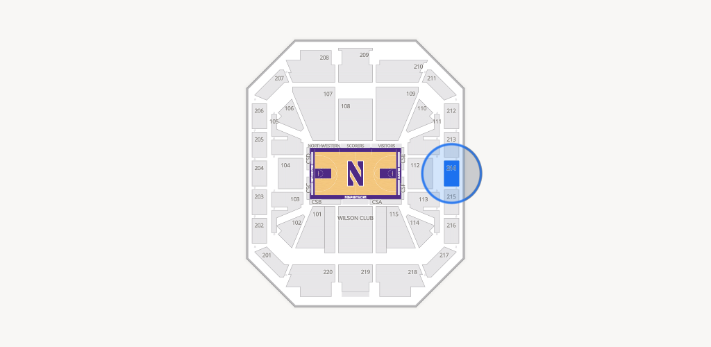 Welsh-Ryan Arena Seating Chart