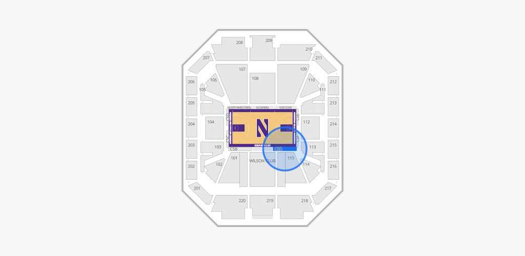 Welsh-Ryan Arena Seating Chart