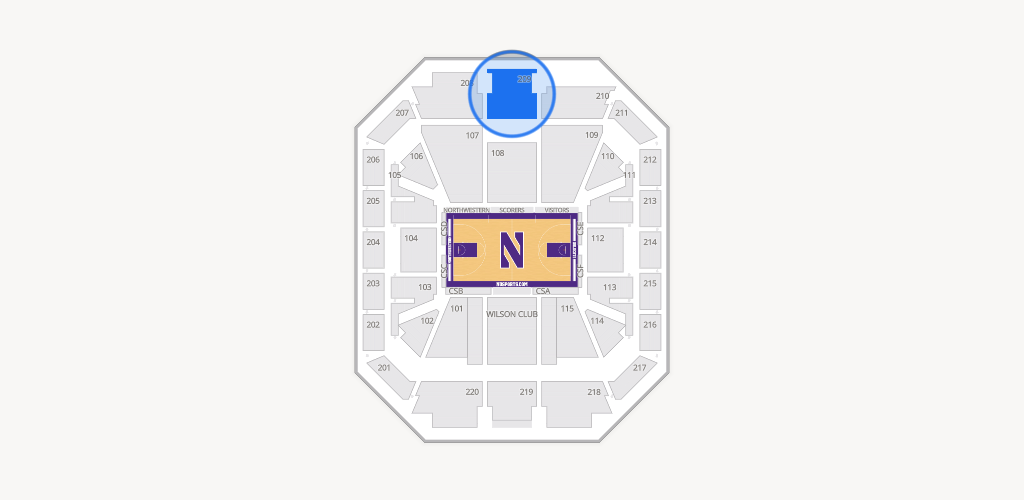 Welsh-Ryan Arena Seating Chart