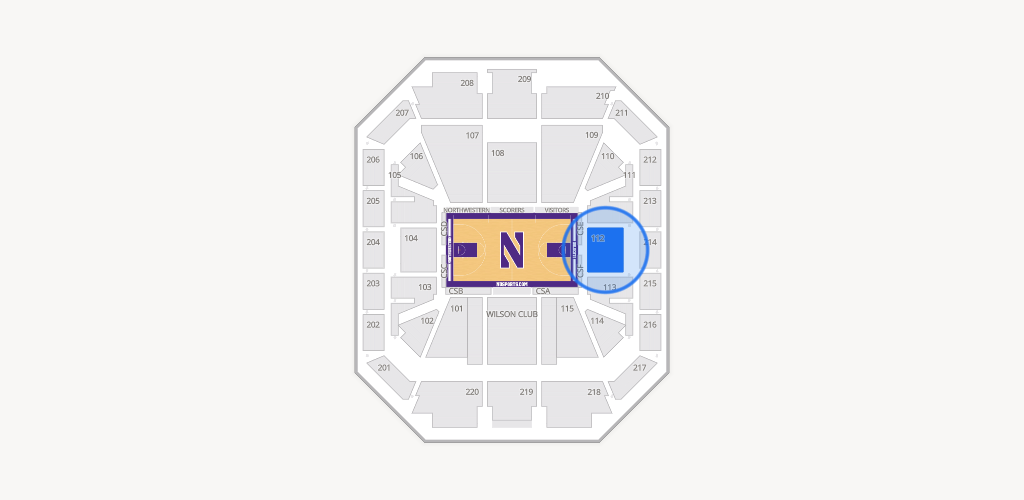 Welsh-Ryan Arena Seating Chart