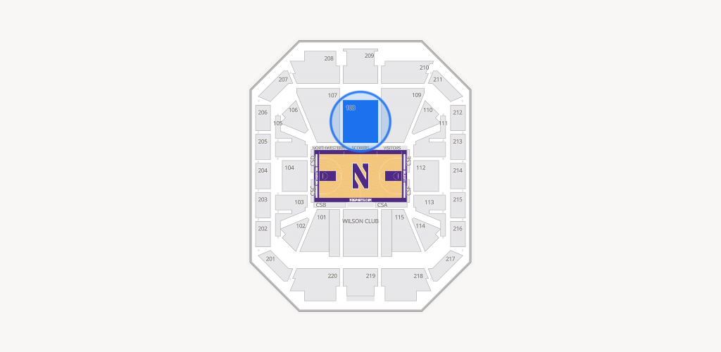 Welsh-Ryan Arena Seating Chart