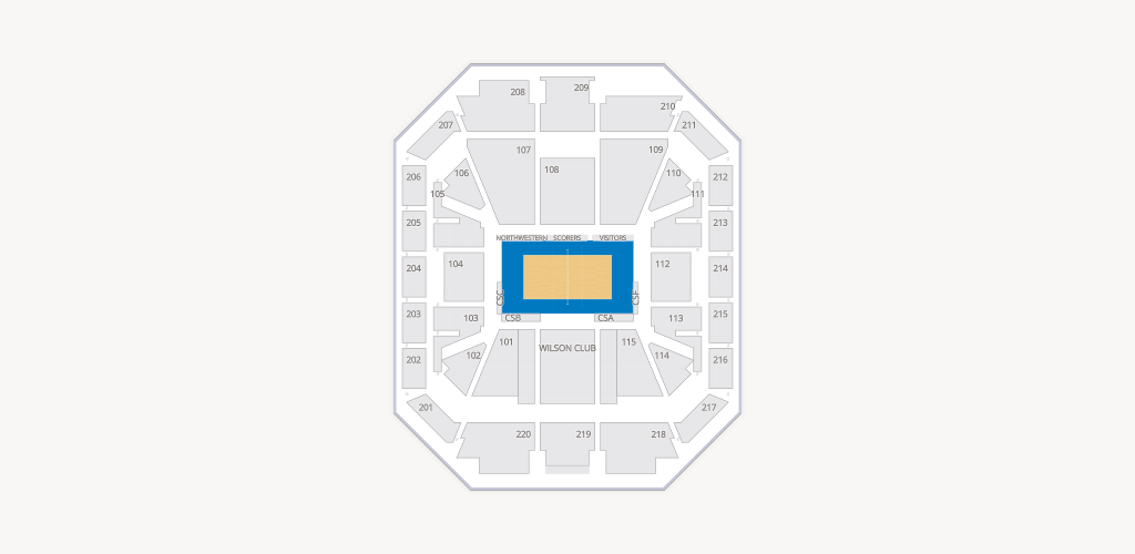 Welsh-Ryan Arena Seating Chart