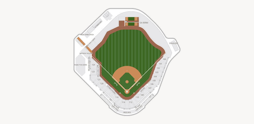 Werner Park Seating Chart