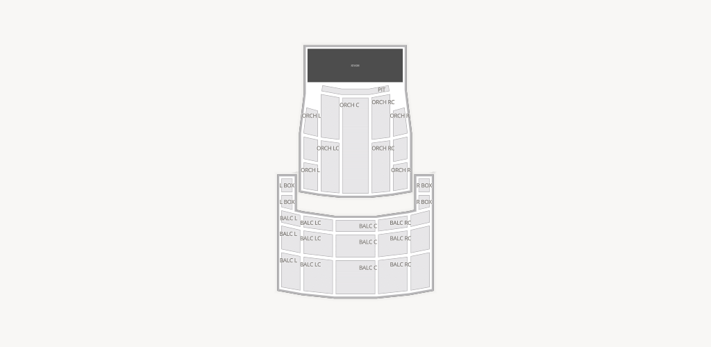 West Herr Auditorium Theatre at West Herr Performing Arts Center Seating Chart