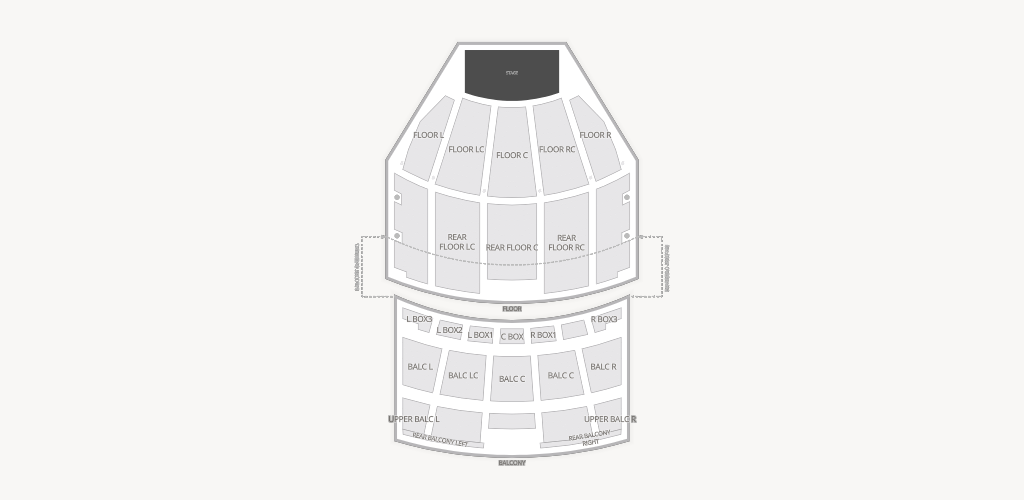 Will Rogers Auditorium Seating Chart