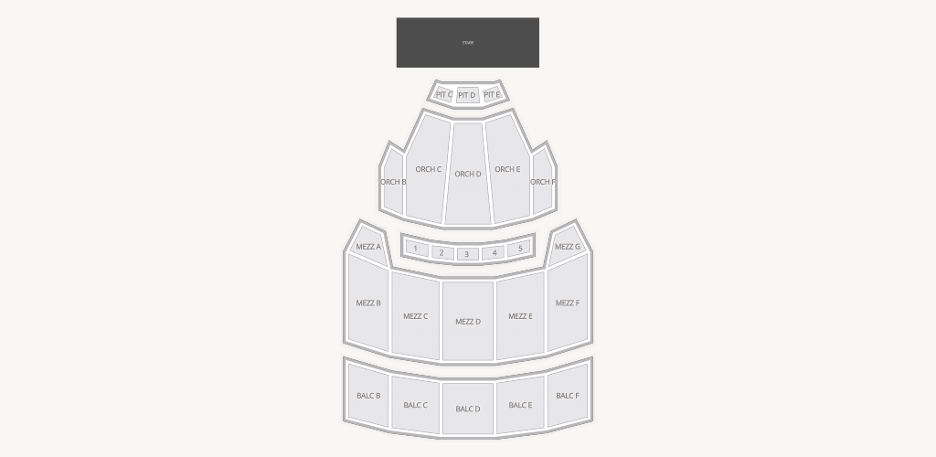 William H. Mortensen Hall at The Bushnell Seating Chart
