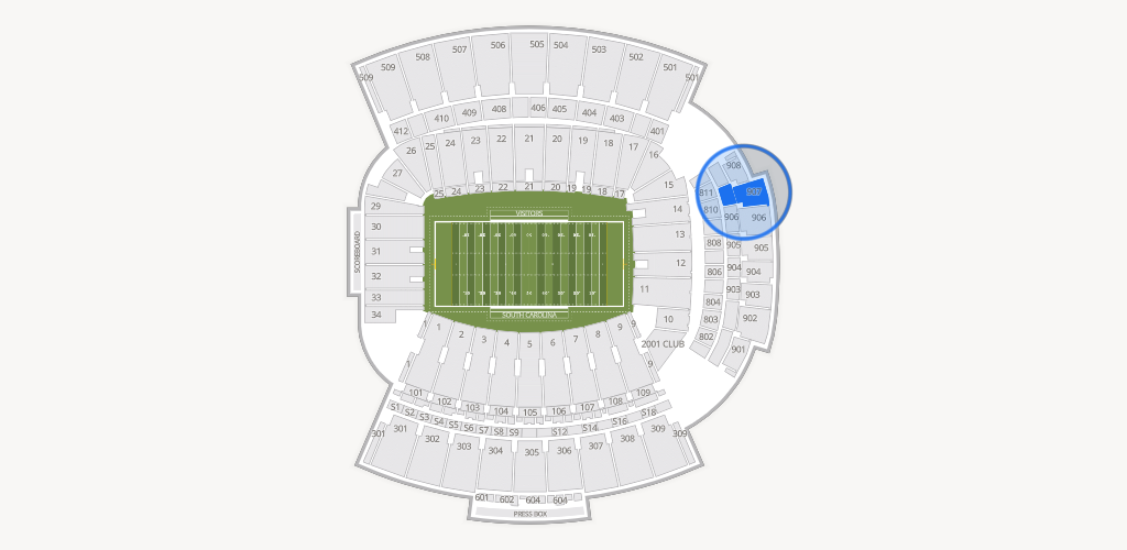 Williams-Brice Stadium Seating Chart