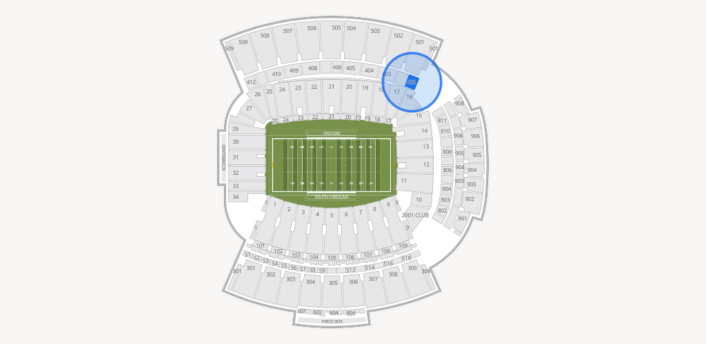 Williams-Brice Stadium Seating Chart