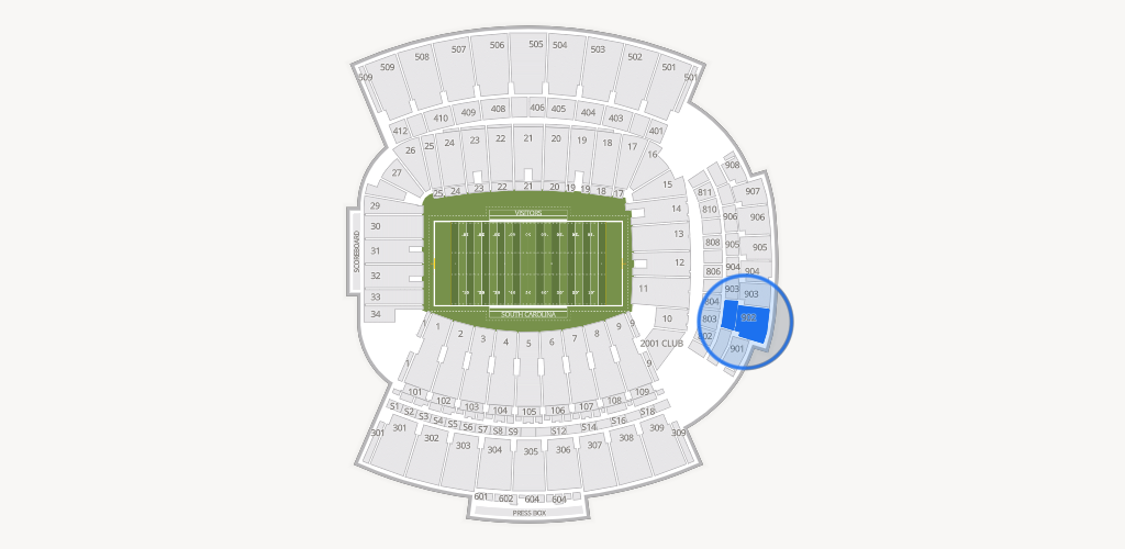 Williams-Brice Stadium Seating Chart