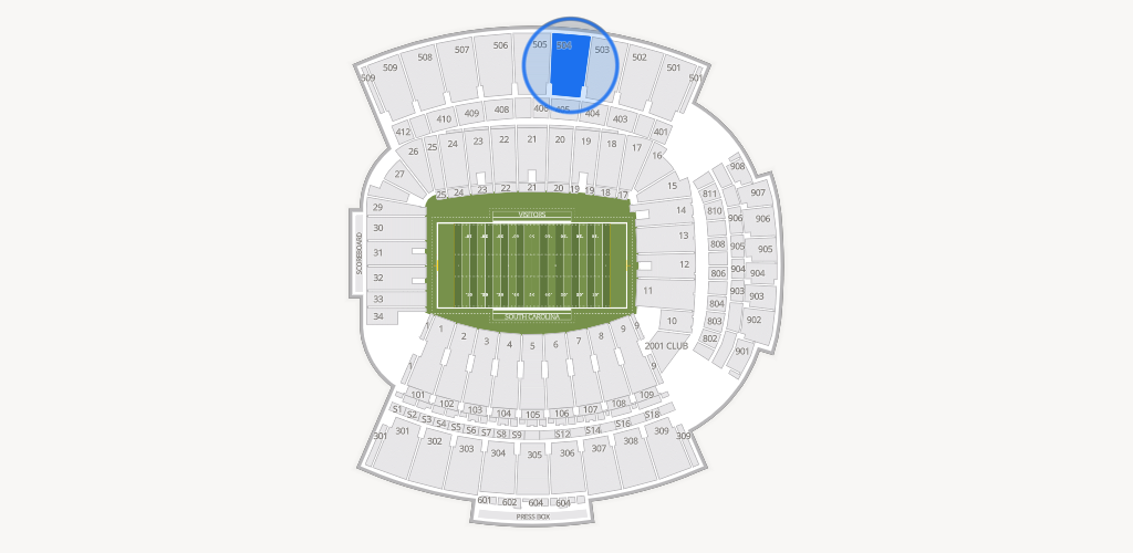 Williams-Brice Stadium Seating Chart