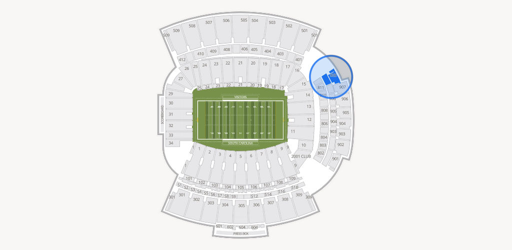 Williams-Brice Stadium Seating Chart
